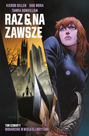 Raz i na zawsze. Autor: Gillen Kieron, Dan Mora. Dadada.pl Okładka książki Raz i na zawsze