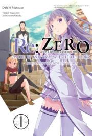 Re: Zero Życie w innym świecie od zera. Księga 1 - Dzień w Stolicy 01. Autor: Nagatsuki Tappei. Dadada.pl Okładka książki Re: Zero Życie w innym świecie od zera. Księga 1 - Dzień w Stolicy 01