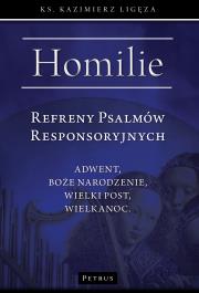 Refreny Psalmów Responsoryjnych. Autor: Kazimierz Ligęza. Dadada.pl Okładka książki Refreny Psalmów Responsoryjnych