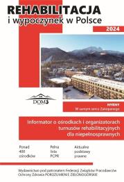 Rehabilitacja i wypoczynek w Polsce 2024. Autor: Franczukowski Zbigniew. Dadada.pl Okładka książki Rehabilitacja i wypoczynek w Polsce 2024