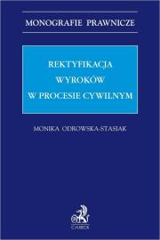 Okładka książki Rektyfikacja wyroków w procesie cywilnym