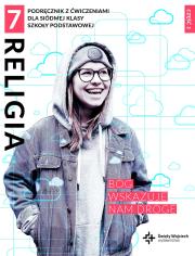 Religia Bóg wskazuje nam drogę podręcznik z ćwiczeniami dla klasy 7 cz. 2 szkoły podstawowej. Autor: Beata Zawiślak. Dadada.pl Okładka książki Religia Bóg wskazuje nam drogę podręcznik z ćwiczeniami dla klasy 7 cz. 2 szkoły podstawowej