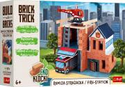 Remiza strażacka Brick Trick 61915. Wydawca: Trefl PAP. Dadada.pl Opakowanie Remiza strażacka Brick Trick 61915