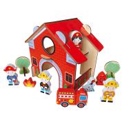 Opakowanie Remiza strażacka drewniana