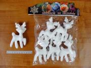 Opakowanie Renifery styropianowe do decoupage