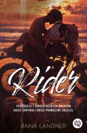 Rider w.2022. Autor: Anna Langner. Dadada.pl Okładka książki Rider w.2022