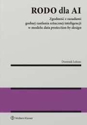 RODO dla AI. Autor: Dominik Lubasz. Dadada.pl Okładka książki RODO dla AI