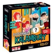 Rodzinne kalambury i rebusy JAWA. Wydawca: Jawa. Dadada.pl Opakowanie Rodzinne kalambury i rebusy JAWA
