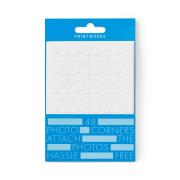 Opakowanie Rogi do zdjęć białe