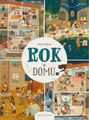 Rok w domu. Autor: Kulesza Marta. Dadada.pl Okładka książki Rok w domu