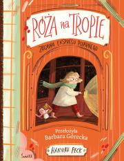 Róża na tropie. Zagadka ekspresu polarnego. Autor: Hannah Peck. Dadada.pl Okładka książki Róża na tropie. Zagadka ekspresu polarnego