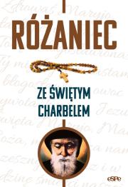 Różaniec ze świętym Charbelem. Autor: Mazur Dorota. Dadada.pl Okładka książki Różaniec ze świętym Charbelem