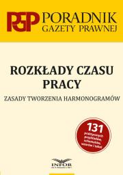Okładka książki Rozkłady czasu pracy Zasady tworzenia harmonogramów