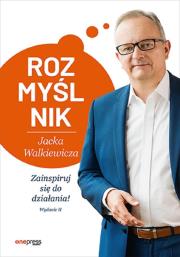 Rozmyślnik Jacka Walkiewicza w.2. Autor: Walkiewicz Jacek. Dadada.pl Okładka książki Rozmyślnik Jacka Walkiewicza w.2
