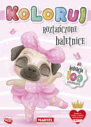 Okładka książki Roztańczone baletnice. Koloruj