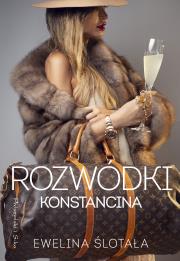 Rozwódki Konstancina. Autor: Ewelina Ślotała. Dadada.pl Okładka książki Rozwódki Konstancina