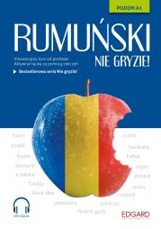 Rumuński nie gryzie!. Autor: Tomasz Klimkowski Emilia Ivancu. Dadada.pl Okładka książki Rumuński nie gryzie!