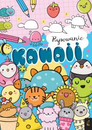 Rysowanie Kawaii. Niebieska. Autor: Opracowanie zbiorowe. Dadada.pl Okładka książki Rysowanie Kawaii. Niebieska