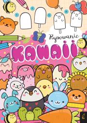 Rysowanie kawaii. Różowa. Autor: Opracowanie zbiorowe. Dadada.pl Okładka książki Rysowanie kawaii. Różowa