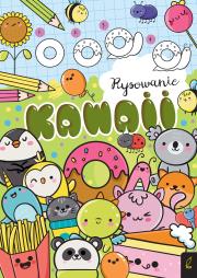 Rysowanie Kawaii. Zielona. Autor: Opracowanie zbiorowe. Dadada.pl Okładka książki Rysowanie Kawaii. Zielona