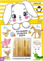 Okładka książki Rysowanki zajączka Kicka