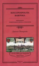 Okładka książki Rzeczpospolita Babińska