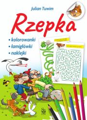 Okładka książki Rzepka z naklejkami