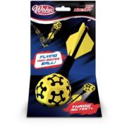 Rzutka rakieta Rip Rocket żółta. Wydawca: Goliath. Dadada.pl Opakowanie Rzutka rakieta Rip Rocket żółta