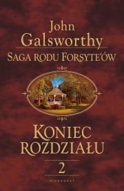 Saga rodu Forsyte'ów. Koniec rozdziału 2. Autor: Galsworthy John. Dadada.pl Okładka książki Saga rodu Forsyte'ów. Koniec rozdziału 2