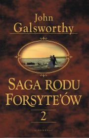 Saga rodu Forsyte'ów Tom 2 W matni. Autor: Galsworthy John. Dadada.pl Okładka książki Saga rodu Forsyte'ów Tom 2 W matni