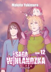 Saga winlandzka 12. Autor: Yukimura Makoto. Dadada.pl Okładka książki Saga winlandzka 12