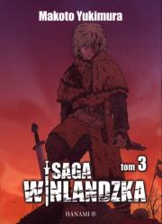 Saga winlandzka 3. Autor: Yukimura Makoto. Dadada.pl Okładka książki Saga winlandzka 3