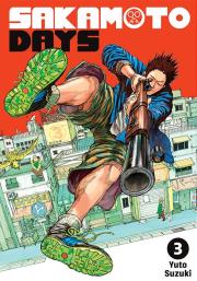 Sakamoto Days. Tom 3. Autor: Yuuto Suzuki. Dadada.pl Okładka książki Sakamoto Days. Tom 3