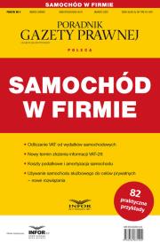 Okładka książki Samochód w firmie