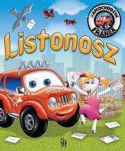 Samochodzik Franek. Listonosz w.2022. Autor: Elżbieta Wójcik     Marta Rydz. Dadada.pl Okładka książki Samochodzik Franek. Listonosz w.2022