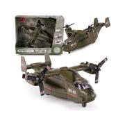 Opakowanie Samolot wojskowy transportowy światło i dżwięk