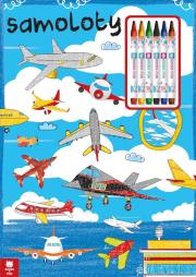 Samoloty. Autor: Opracowanie zbiorowe. Dadada.pl Okładka książki Samoloty