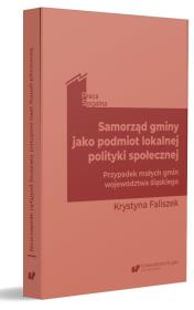 Okładka książki Samorząd gminy jako podmiot lokalnej polityki...