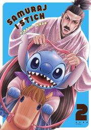 Samuraj i Stich T.2. Autor: Hiroto Wada, Alex Hagemann. Dadada.pl Okładka książki Samuraj i Stich T.2