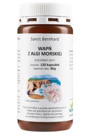 Zdjęcie produktu Sanct Bernhard Wapń z algi morskiej 120kaps