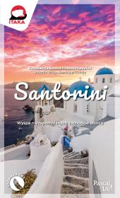 Santorini. Pascal lajt. Autor: Szutta-Theodoropoulou Konstancja. Dadada.pl Okładka książki Santorini. Pascal lajt