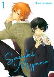 Sasaki i Miyano. Tom 1. Autor: Shou Harusono. Dadada.pl Okładka książki Sasaki i Miyano. Tom 1