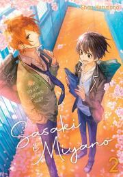 Sasaki i Miyano. Tom 2. Autor: Shou Harusono. Dadada.pl Okładka książki Sasaki i Miyano. Tom 2
