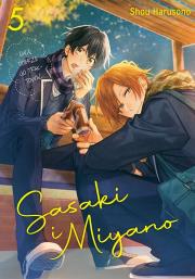 Sasaki i Miyano. Tom 5. Autor: Shou Harusono. Dadada.pl Okładka książki Sasaki i Miyano. Tom 5