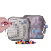 Opakowanie Saszetka na suwak z szarym panelem