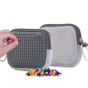 Opakowanie Saszetka na suwak z szarym panelem