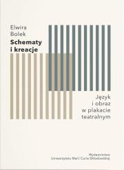 Okładka książki Schematy i kreacje. Język i obraz w plakacie teatralnym