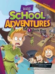 Okładka książki School Adventures Level 2 cz.1 Jack Pan + CD