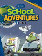 Okładka książki School Adventures Level 3 cz.2 Tilted + CD