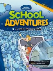 Okładka książki School Adventures Level 3 cz.5 A Wild Water.. + CD